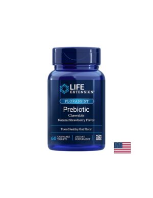 Florassist® Prebiotic Chewable/ Пребиотик х 60 дъвчащи таблетки