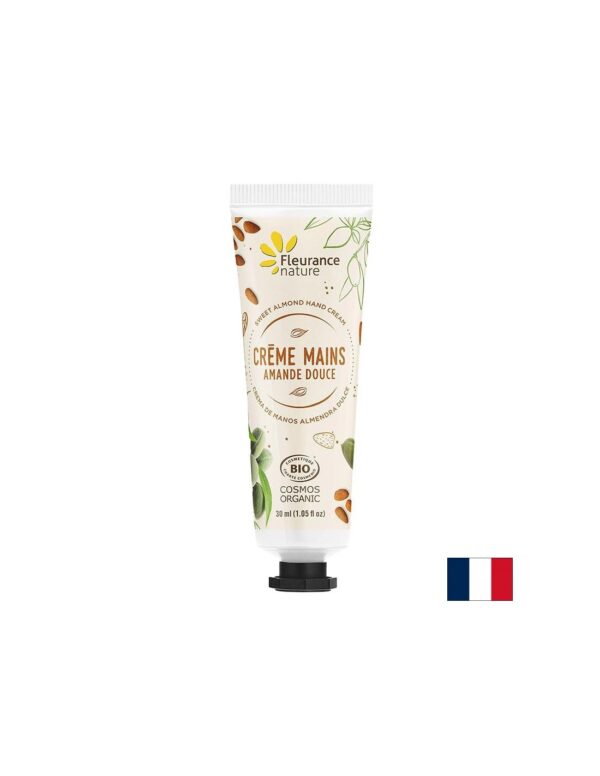 Крем за ръце с масло от сладък бадем, масло от Ший, Алое Вера, 30 ml Fleurance Nature