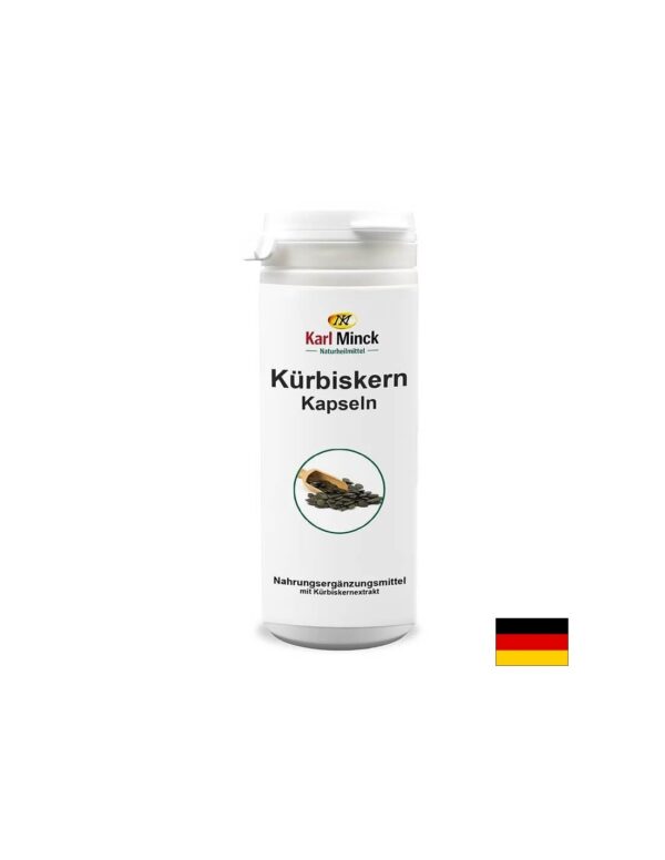 Kürbiskern - Тиквено семе 400 mg, 100 капсули Karl Minck