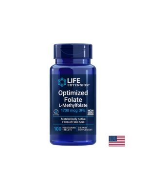 Optimized Folate (L-Methylfolate)/ Фолиева киселина (л-метилфолат) х 100 таблетки