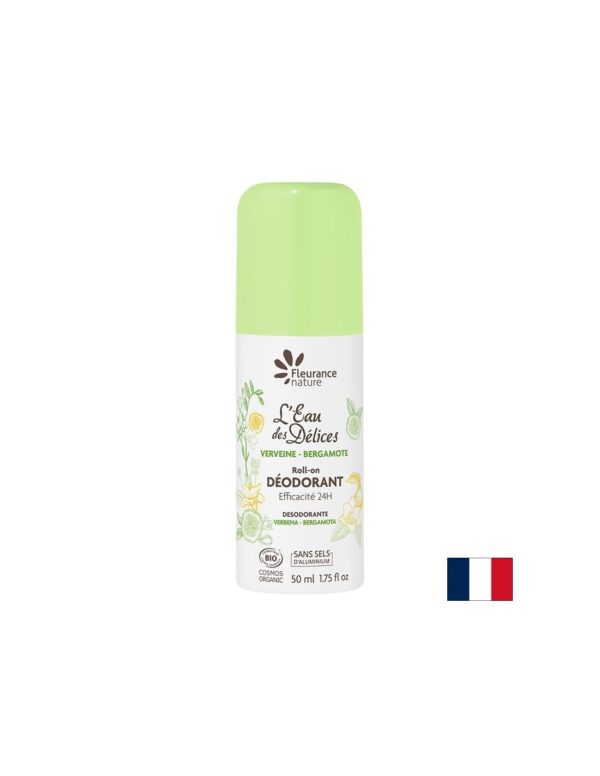 Рол он дезодорант с Вода от Върбинка & Бергамот, 50 ml Fleurance Nature