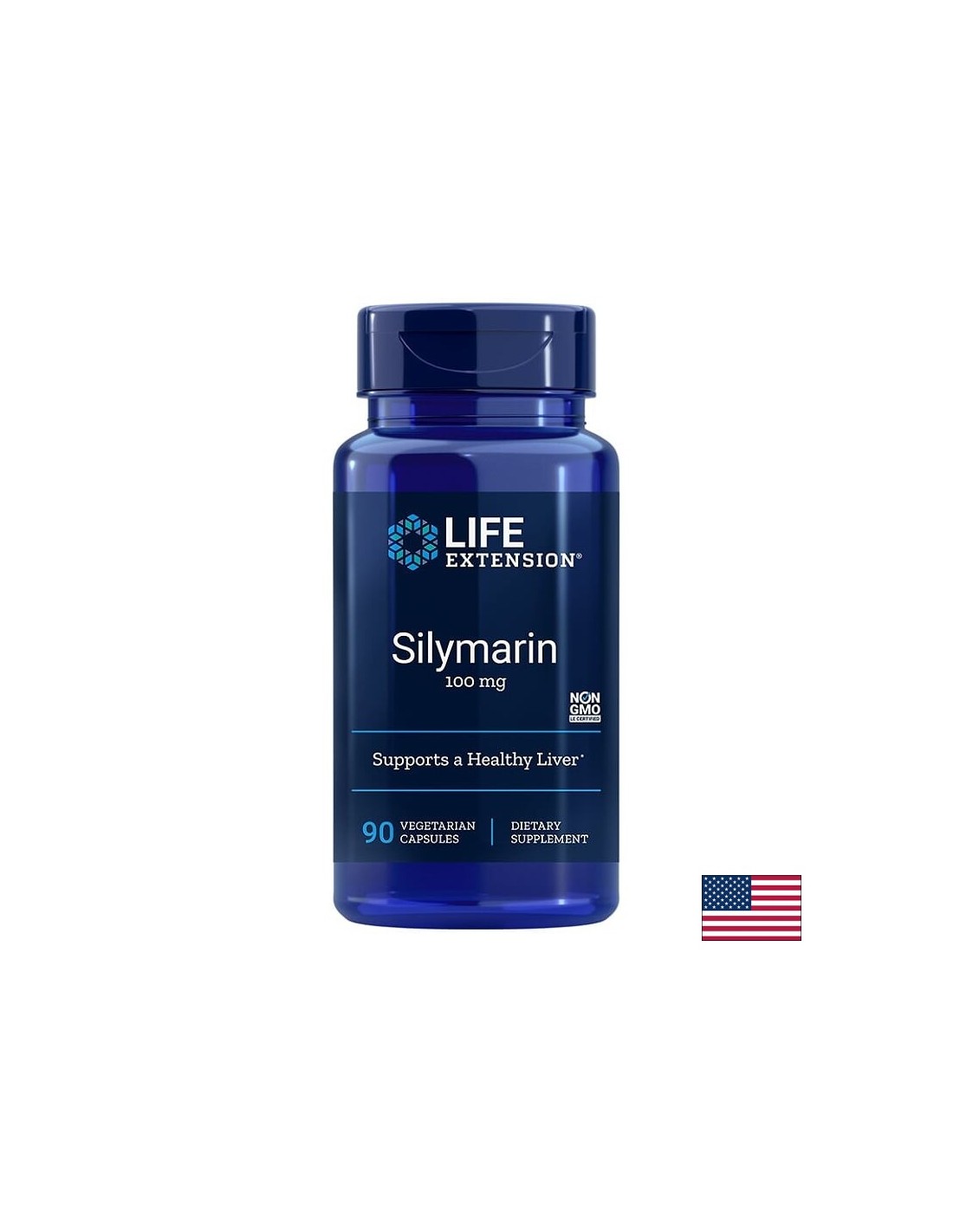 silymarin-silimarin-100-mg-90-kapsuli.jpg Silymarin/ Силимарин 100 mg x 90 капсули Life Extension