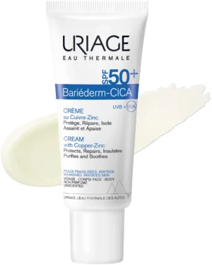 Uriage Bariederm CICA SPF50+ Крем с Cu-Zn 40 ml