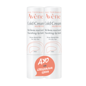 Avene Cold Cream Дуо Комплект Стик за устни 4 g x2 броя