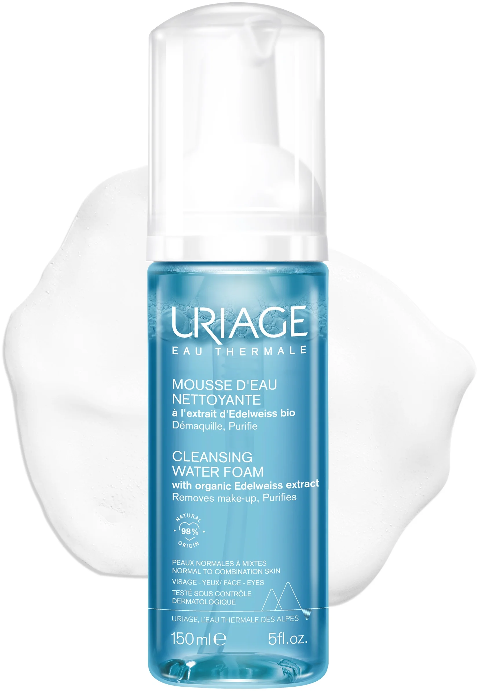 60639 Uriage Почистваща мус-пяна 150 ml