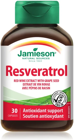 Jamieson Ресвератрол х30 капсули