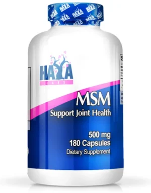 Haya Labs МСМ Метилсулфонилметан 500 mg х180 капсули