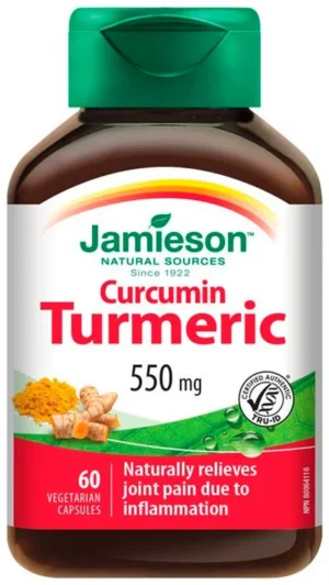 Jamieson Куркума 550 mg x60 капсули
