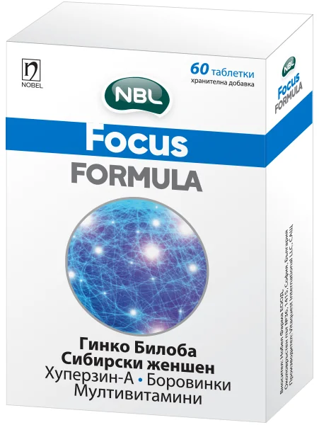 76978 Фокус Формула х60 таблетки Nobel Pharma