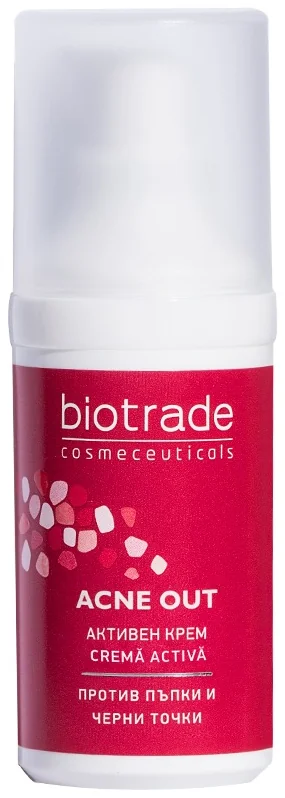 8177 biotrade Acne Out Активен крем за мазна и акнеична кожа 30 ml