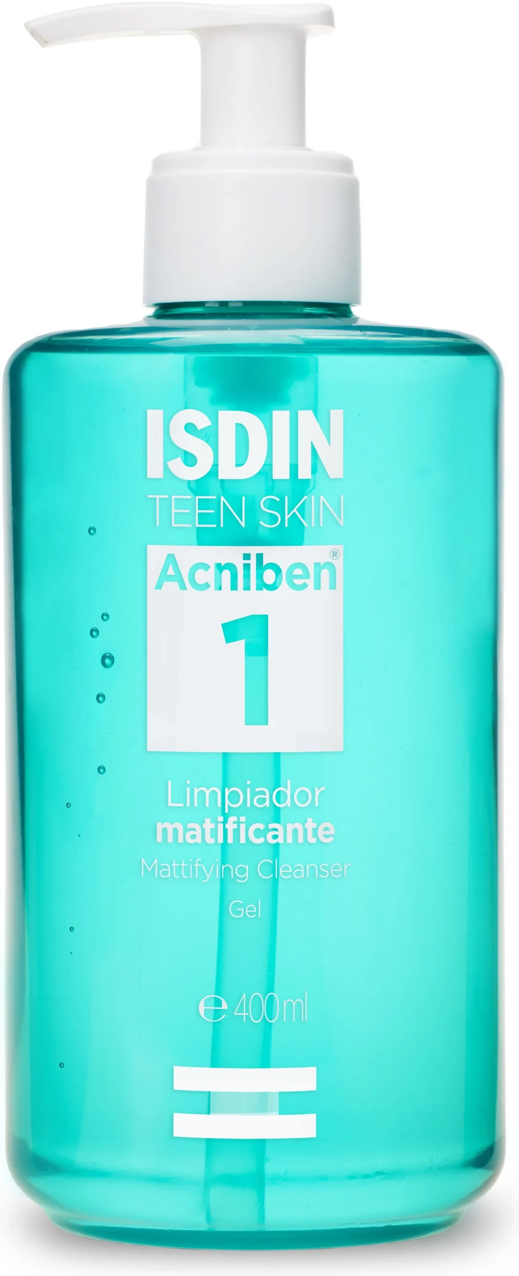 90188 ISDIN Acniben Матиращ почистващ гел 400 ml