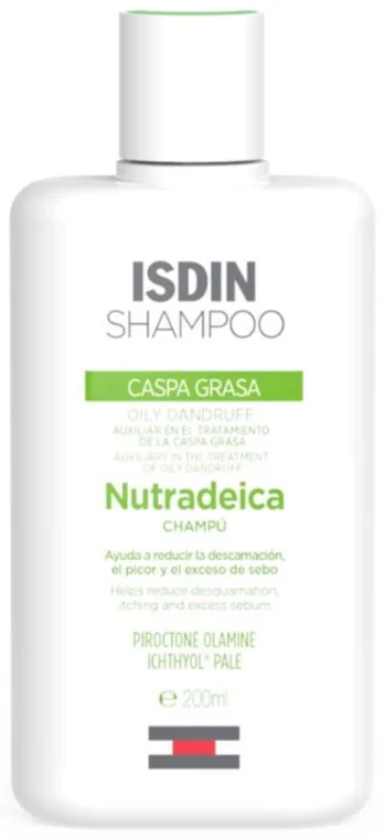 91074 ISDIN Nutradeica Шампоан за мазен пърхот 200 ml