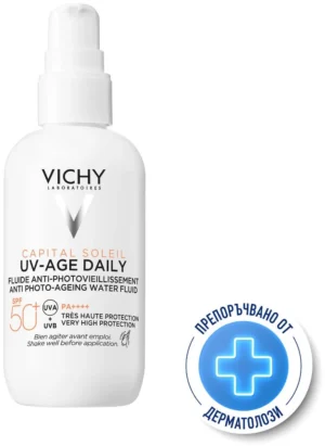 Vichy Capital Soleil UV-Age Daily SPF50+ Флуид против поява на признаци на фотостареене 80 ml