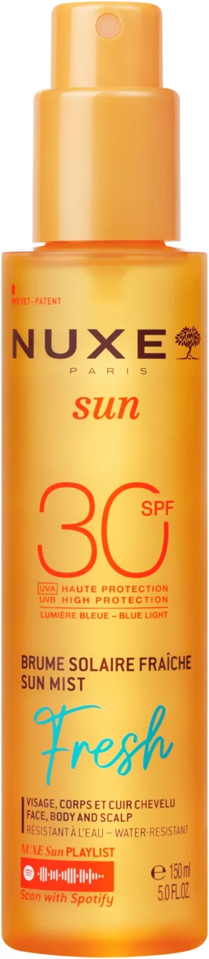 Nuxe Sun SPF30 Fresh Слънцезащитна освежаваща вода 150 ml