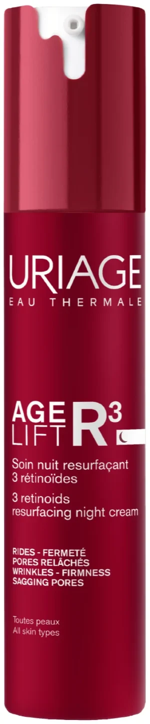 Uriage Age Lift R3 Обновяващ нощен крем с 3 ретиноида 40 ml