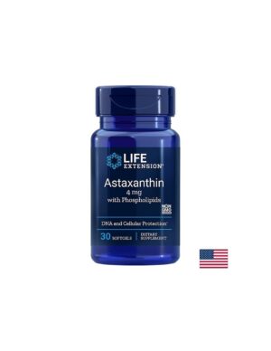 Astaxanthin with Phospholipids/ Астаксантин с Фосфолипиди 84 mg х 30 софтгел капсули