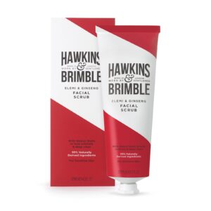 Hawkins & Brimble Скраб за лице преди бръснене, 125 ml