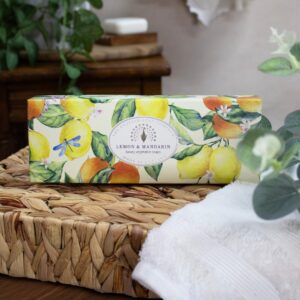 English Soap Company Луксозни растителни сапуни Лимон и Мандарина 3х100 г