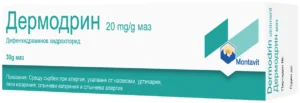 Дермодрин Маз за при сърбеж и кожни алергии 30 g