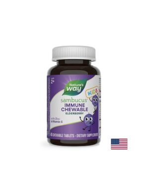 Sambucus for Kids / Самбукус за деца x 40 дъвчащи таблетки Nature's Way