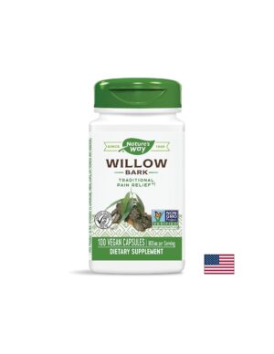 Willow Bark/ Бяла върба (кора) 400 mg x 100 капсули Nature's Way